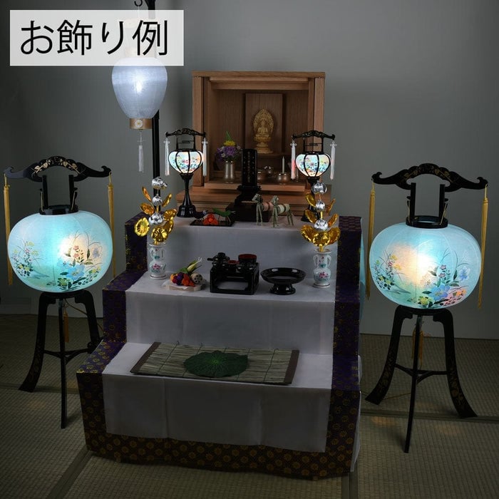 盆提灯 【WEB限定】回転 12号 美和  2個セット 特徴 6