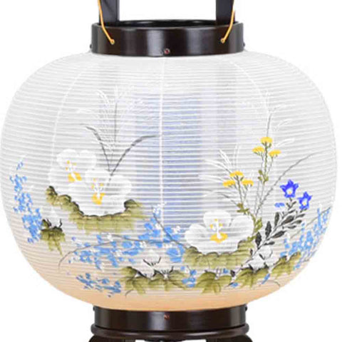 回転 萩芙蓉 尺 黒檀調