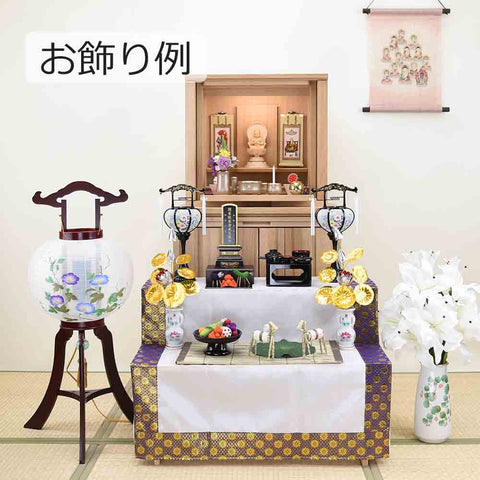 回転 朝顔 尺一 紫檀調