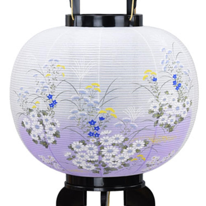 盆提灯 回転 11号 小菊紫ボカシ 特徴 3