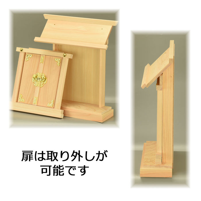神棚・神具 神殿 並列一社 桧 小 特徴 4