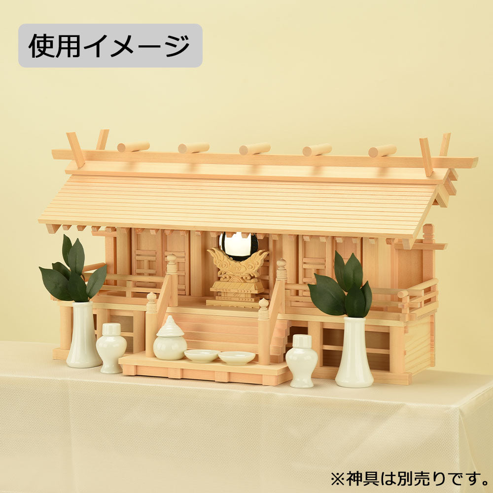 神殿 木曽通し 三社 御簾付 木曽檜 | お仏壇のはせがわ公式通販 神殿 木曽通し 三社 御簾付 木曽檜 | お仏壇のはせがわ公式通販