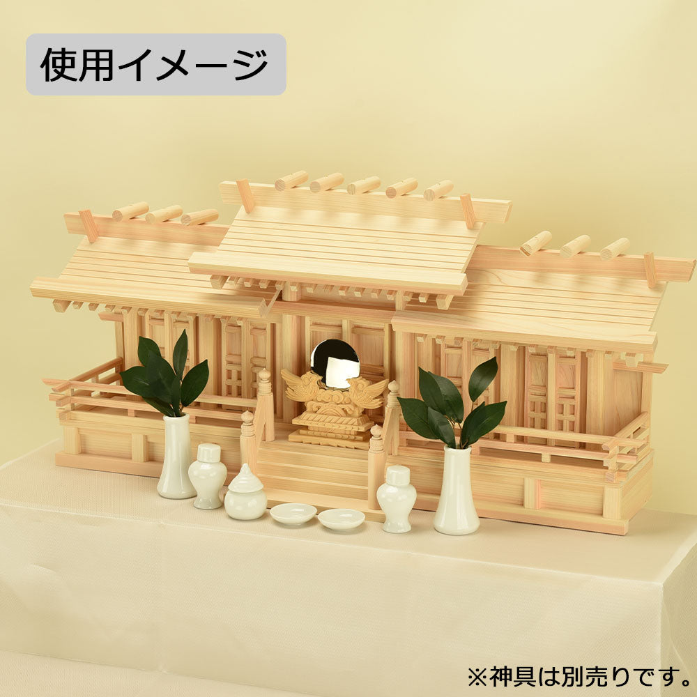 神殿 屋根違い五社 唐戸 | お仏壇のはせがわ公式通販