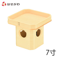 神具 三宝 外材柾目 7.0寸