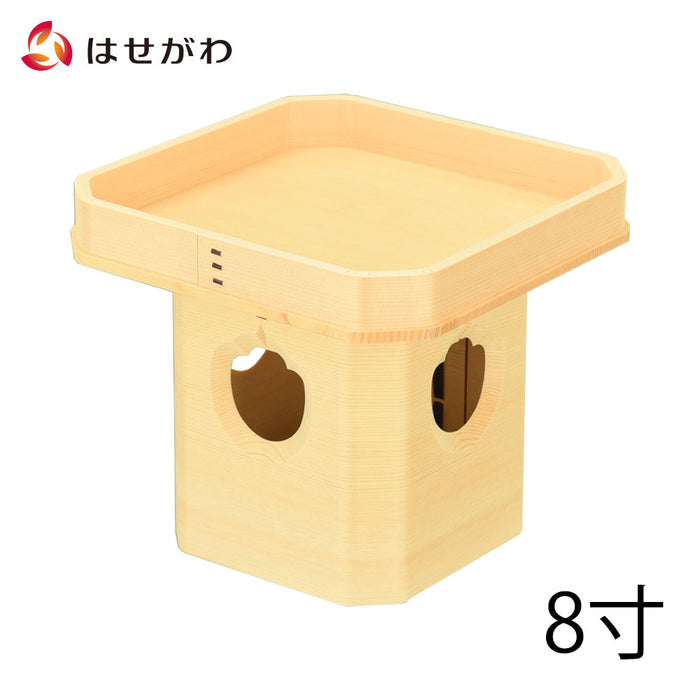 神棚 神具 三宝 木曽ひのき 8.0寸 特徴 1