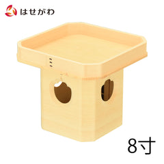 神具 三宝 木曽ひのき 8.0寸