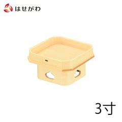 神具 遠山三宝 外材柾目 3.0寸