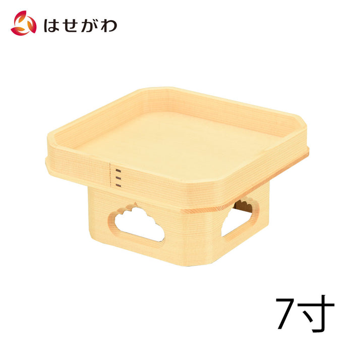 神棚 神具 遠山三宝 外材柾目 7.0寸 特徴 1