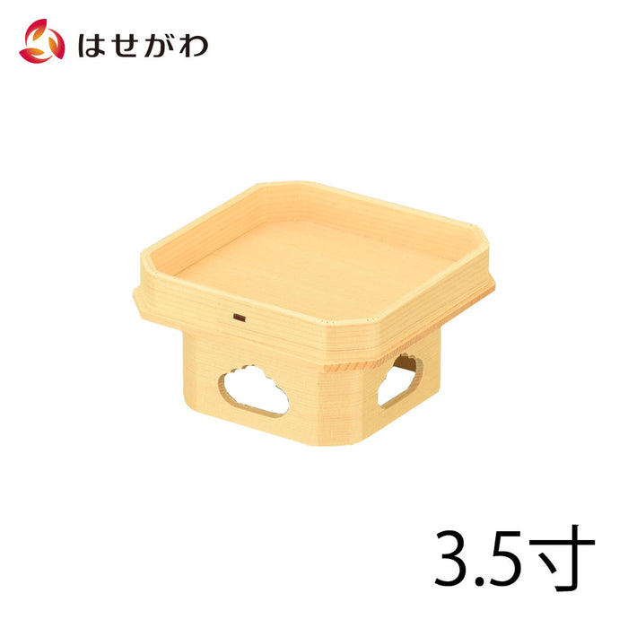 神棚 神具 遠山三宝 木曽ひのき 3.5寸 特徴 1