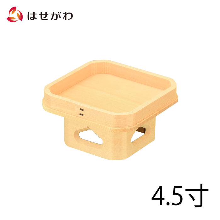 神棚 神具 遠山三宝 木曽ひのき 4.5寸 特徴 1