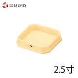 神具 折敷 外材柾目 2.5寸