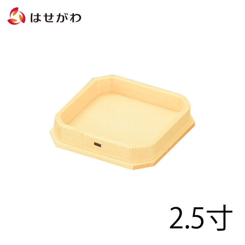 神具 折敷 外材柾目 2.5寸