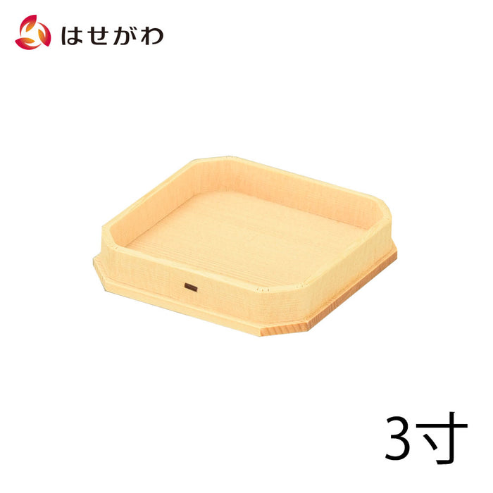 神棚 神具 折敷 外材柾目 3.0寸 特徴 1