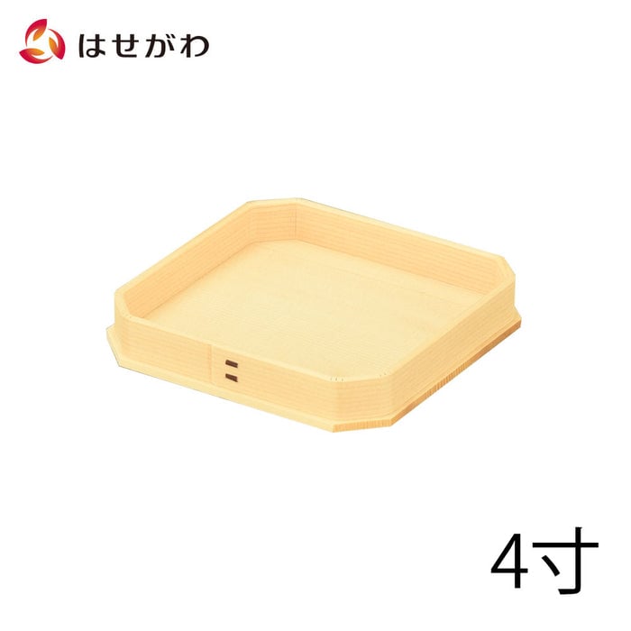神棚 神具 折敷 外材柾目 4.0寸 特徴 1
