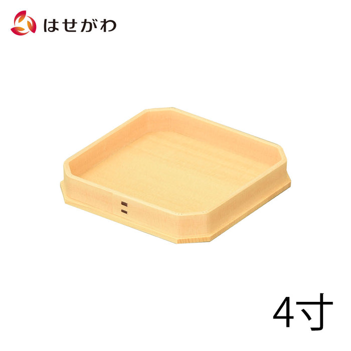 神棚 神具 折敷 木曽ひのき 4.0寸 特徴 1