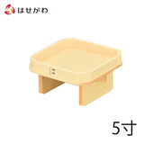 神具 三宝 外材柾目 足打 5.0寸