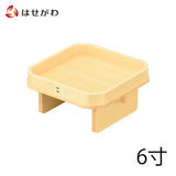 神具 三宝 木曽ひのき 足打 6.0寸