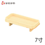 神具 長膳 外材柾目 7.0寸