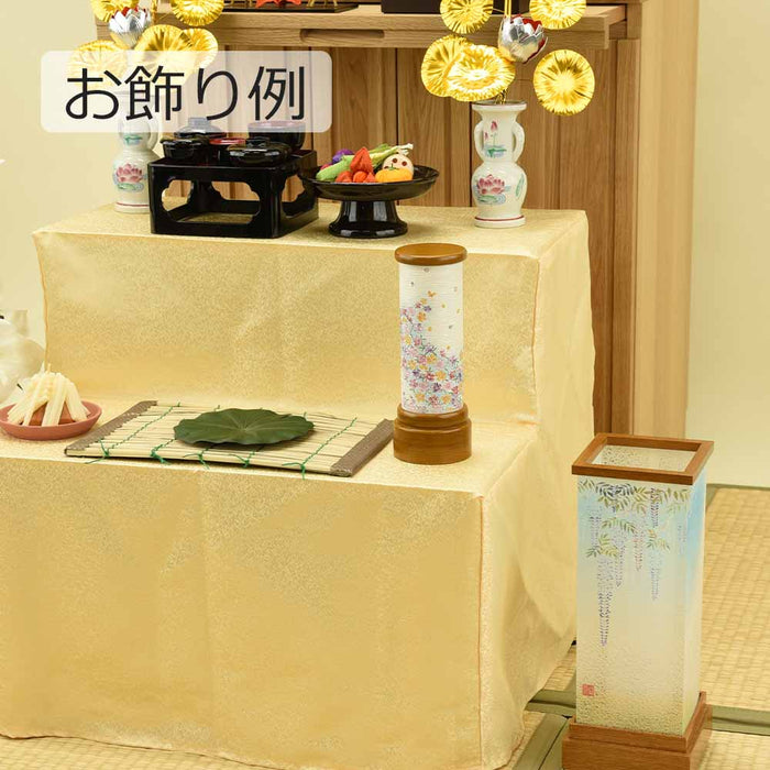 盆提灯 新型 民芸灯 蝶なでしこ 特徴 6