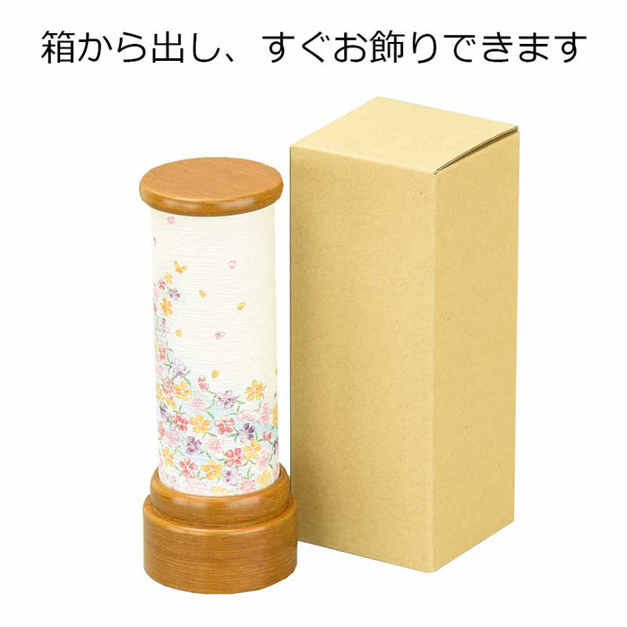 盆提灯 新型 民芸灯 蝶なでしこ 特徴 7