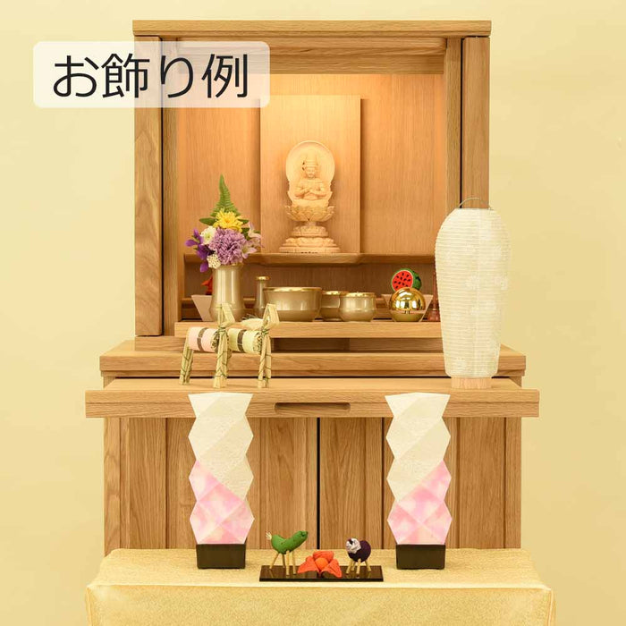 盆提灯 かすみごろも 染めぼかし ピンク 特徴 6