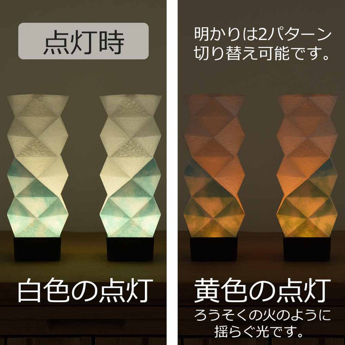 盆提灯 かすみごろも 染めぼかし ブルー 特徴 4