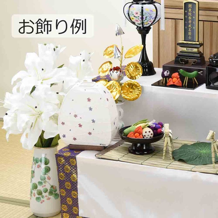 盆提灯 ミニスタンド バーベナ S-612 特徴 5