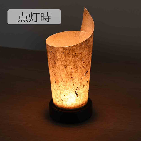 新型 巻き型スタンド 杉皮紙