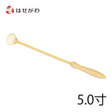 木魚バイ 籐柄 白皮巻 5.0寸