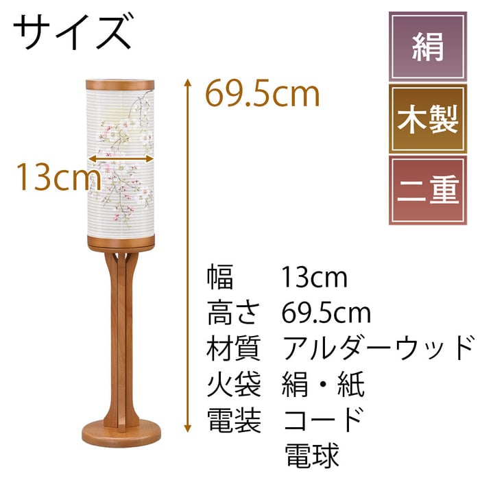 新型 二重 華ごころ スタンド 桜