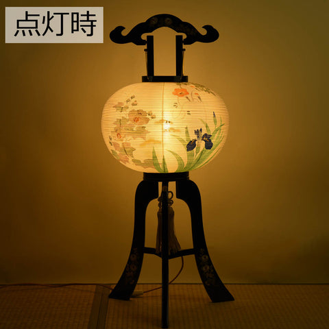 行灯 二重 菊花 蒔絵 12号