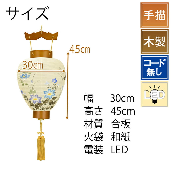 盆提灯 御所 梨仙 特徴 2