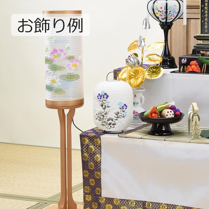 盆提灯 新型 ほのか 華4号 桔梗 特徴 5