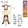 盆提灯 行灯 二重 桃林 10号 特徴 2