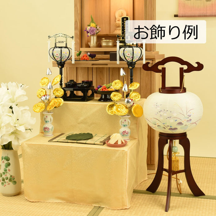 盆提灯 行灯 二重 桃林 10号 特徴 6