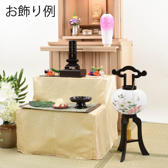 盆提灯 姫行灯 ８号 ハナミズキ 特徴 2