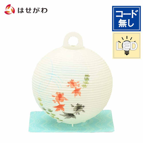 新型 レター提灯 きんぎょ