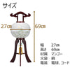 盆提灯 姫行灯 特９号 むくげ 特徴 3