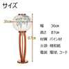 盆提灯 新型 現代行灯 藤 楮和紙 特徴 4
