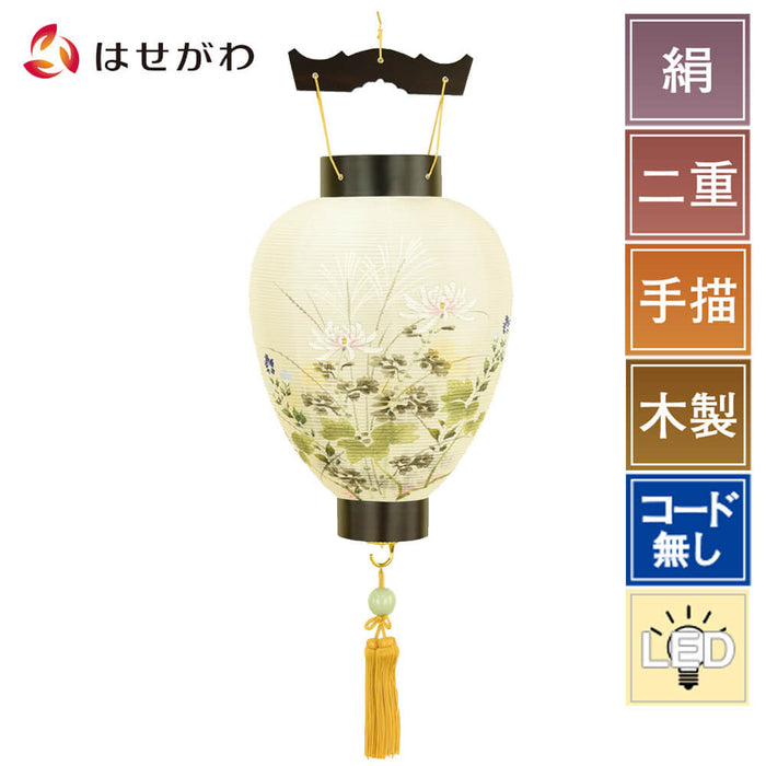 盆提灯 御所 二重 黒檀 特徴 1