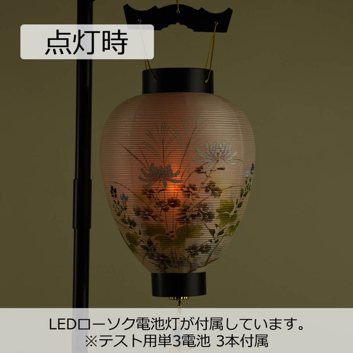 盆提灯 御所 二重 黒檀 特徴 4
