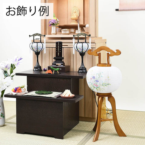 姫行灯 9号 風花 桔梗撫子秋桜 262A 特徴2