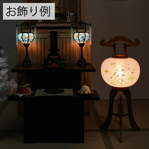 姫行灯 9号 風花 桔梗撫子秋桜 262A 特徴6