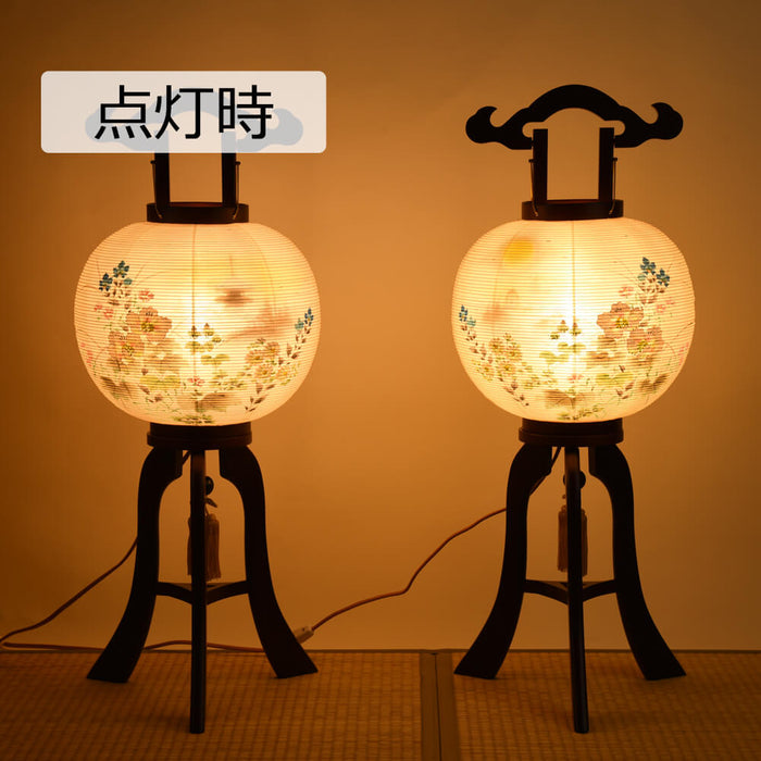 盆提灯 行灯 二重 紫檀 11号 特徴 5