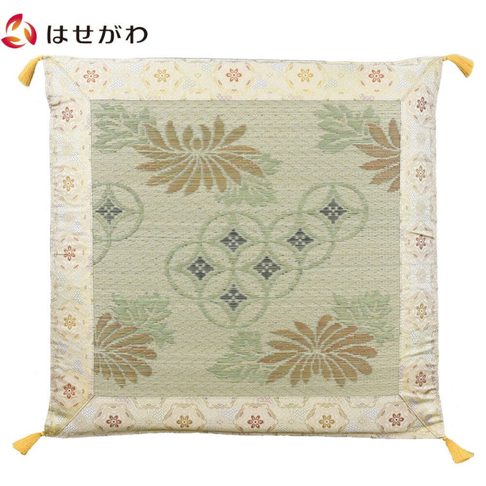 盆提灯 御前ござ布団 新天井華 白茶 特徴 1