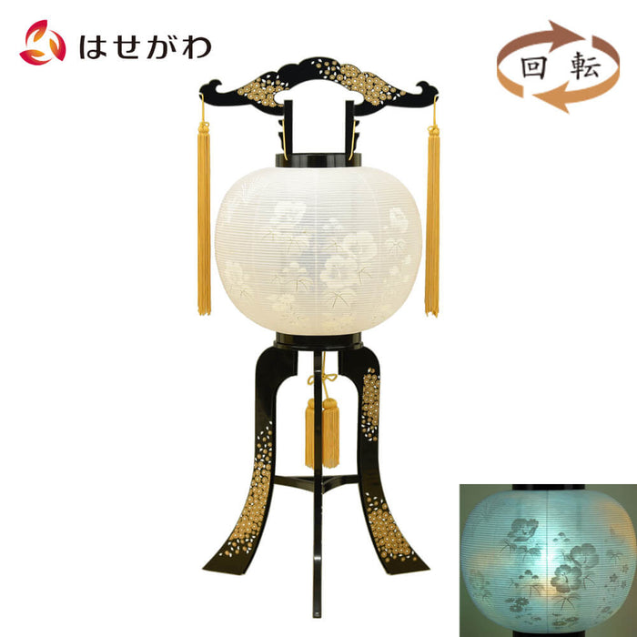盆提灯 回転 白秋 特徴 1