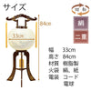 盆提灯 回転 更紗 絹二重 特徴 2