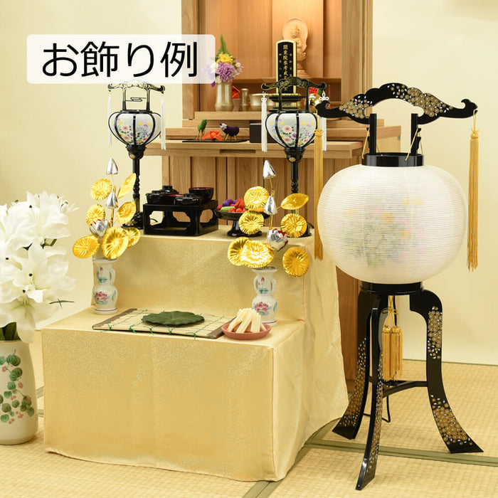 盆提灯 回転 小国 絹二重 特徴 6