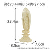 仏像 本尊 浄土 ツゲ 八角 金粉紋様 3.5寸 特徴 2