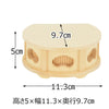 仏像・本尊 箱台 丸型 白木 透し入 中 特徴 2